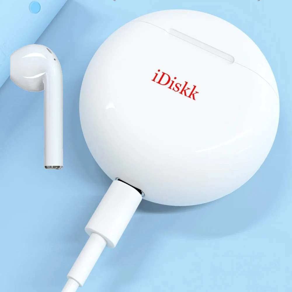 Новый iDiskk мини наушники вкладыши TWS Bluetooth 5 0 Беспроводной hi fi звук Спорт сенсорный