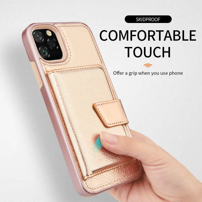 Musubo чехол для карт iPhone 11 Pro Max Xs Xr Fundas Роскошный s 8 Plus 7 6 6S Жесткий противоударный