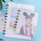 25 шт.упак. 811 отверстий, прозрачное отверстие для грибов А4, сумка для рассыпчатых листьев, папка, карман для книг, прозрачный docube