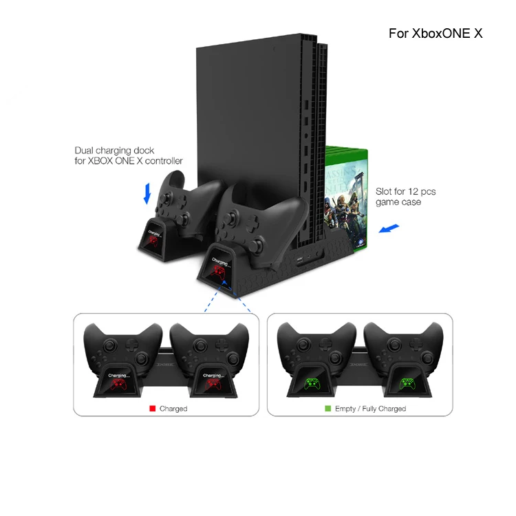Аксессуары для Xbox One /S/ XPro вентилятор охлаждения основание радиатора двойной