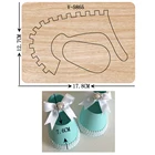 Новые деревянные штампы для скрапбукинга разных размеров V-5865