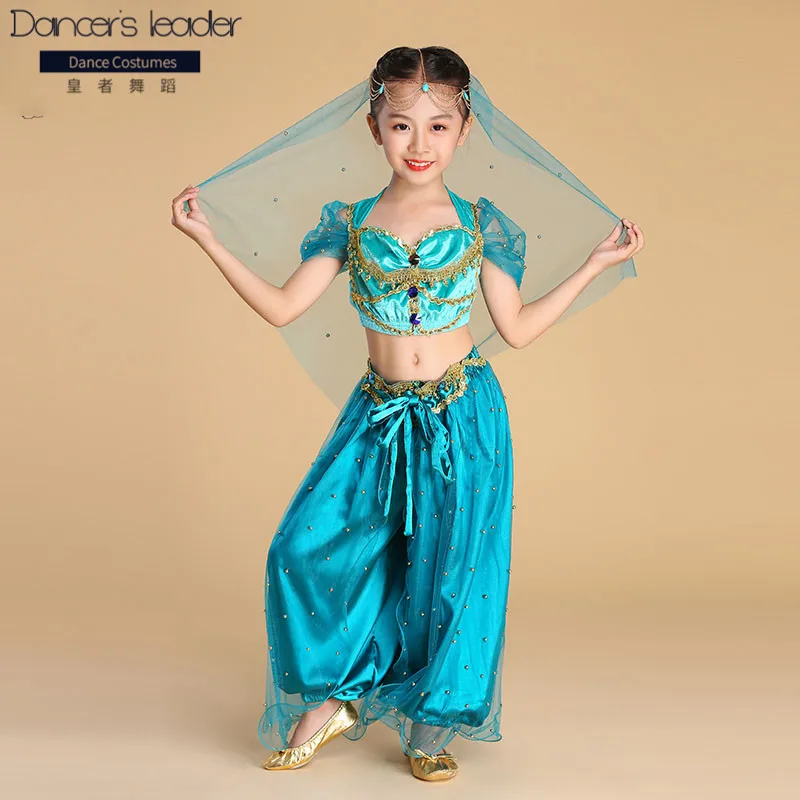 

2020 new belly dance princess dress children's performance costume Indian dance Aladdin magic lamp girl performance costume