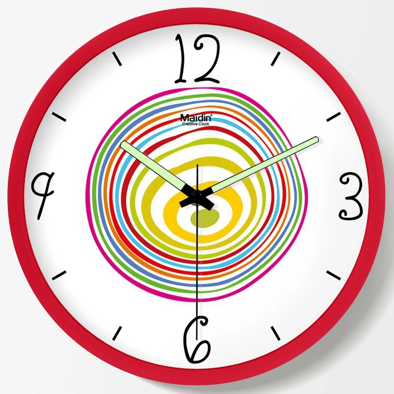 Настенные часы в скандинавском стиле для кухни бесшумные настенные гостиной