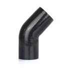 Силиконовый коленчатый шланг 45 градусов 38 45 51 57 63 70 76 83 89 мм