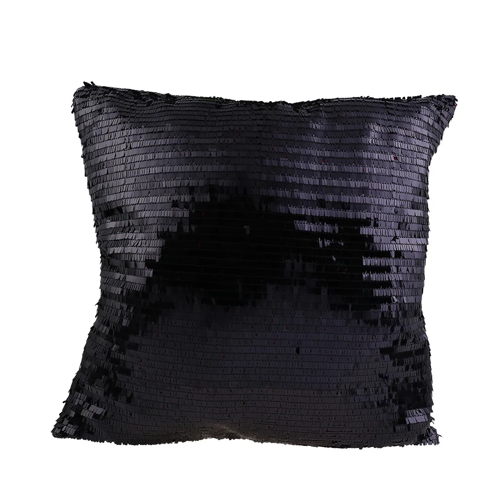 Чехол для подушки блестящий декоративный чехол дивана с серебряными блестками |