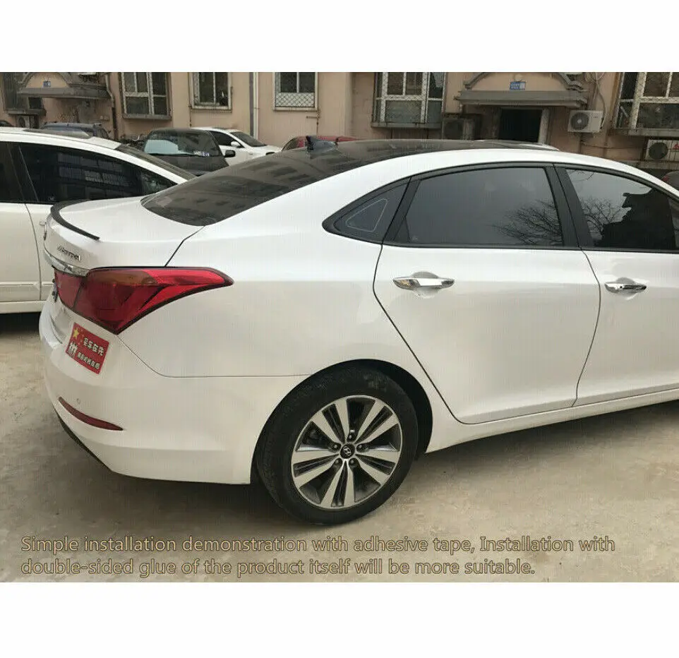 1 28 м углеродный самодельный спойлер для стайлинга автомобиля Спойлеры из