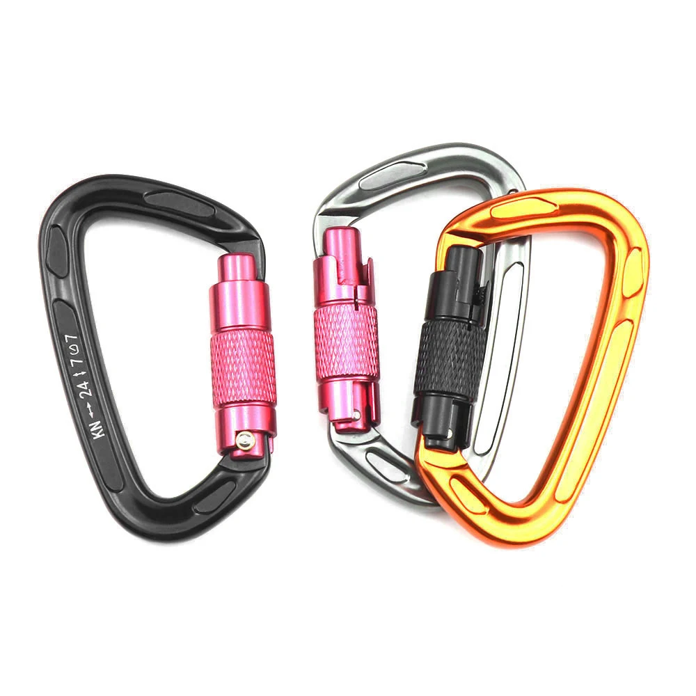 

Carabiner 24KN Heavy Duty Carabiner Clips outdoor Tool with Automatic Lock Gate for Hammocks Camping Hiking Backpacking