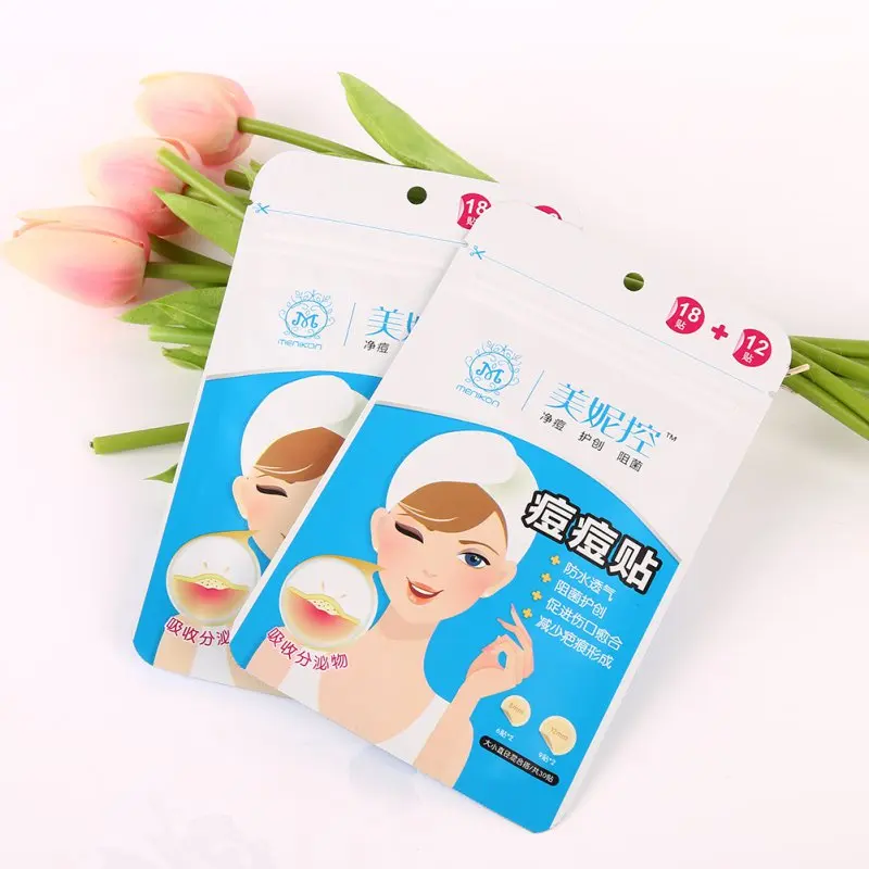 30 шт. патчи для ухода за кожей лица от веснушек и прыщей |