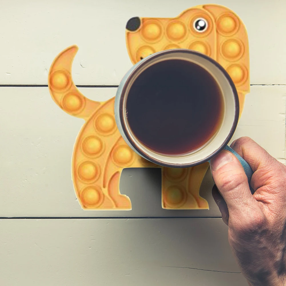 Новинка 2021 силиконовые игрушки антистресс для собак сжимаемые Сенсорные снятия