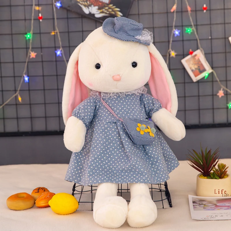 

Stuffed Animal Plush Toys Cute Rabbit Toy Soft Plushies Nice Gift For Daughter Girfriend