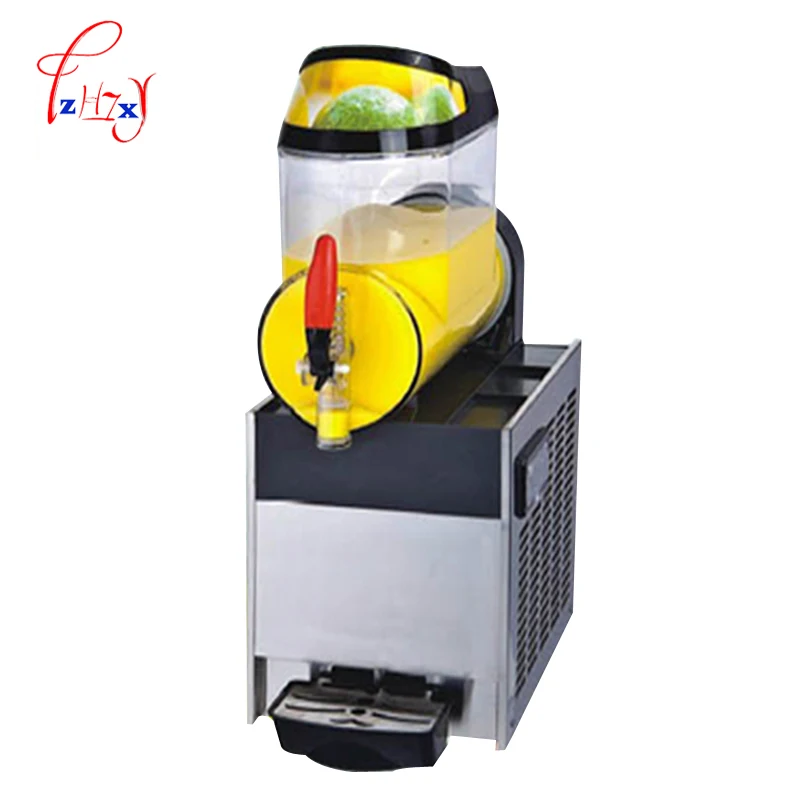 

XRJ10Lx1 Single Cylinder Commercial Snow Melting Machine 110V/220v Slush Ice Slusher Cold Drink Dispenser Smoothie Machine 1pc