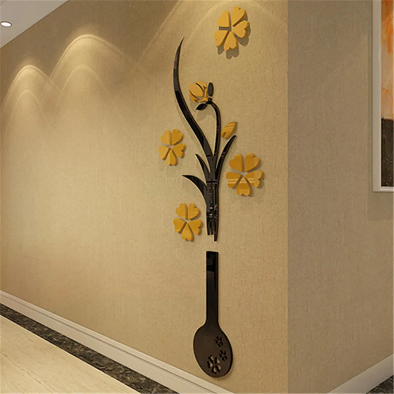 Акриловая 3D Наклейка на стену Quailty сделай сам для гостиной художественный фон