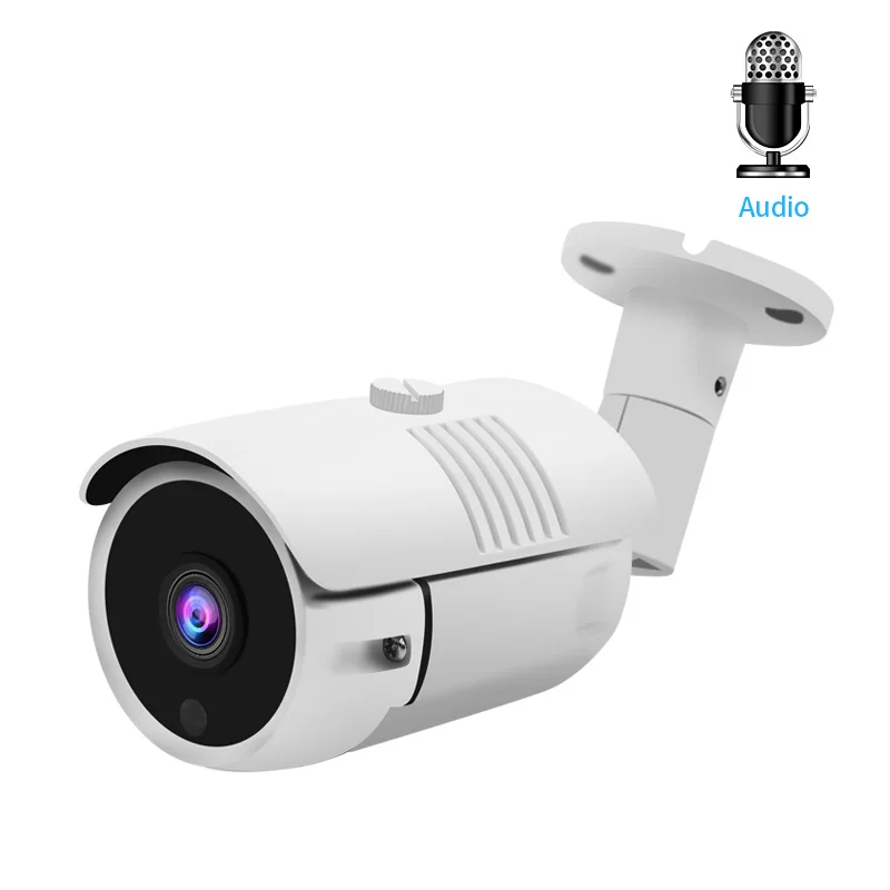 

H.265 8CH POE NVR Kit 5MP CCTV System IR Outdoor IP66 Waterproof 5MP Audio IP Camera P2P Onvif Video Security Surveillance Set