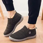 Ботинки мужские, зимние, водонепроницаемые, рабочая обувь, для офиса