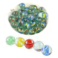 50pcs kids toy ball 16mm marbles glass bead marbles classic reminiscence children toys for kids outdoor playing