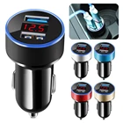 Автомобильное usb-устройство для зарядки телефона для автомобильного зарядного устройства с двумя портами для Nissan j11 j10 Juke X-trail T32 Qashqai tiida Sunny March Murano