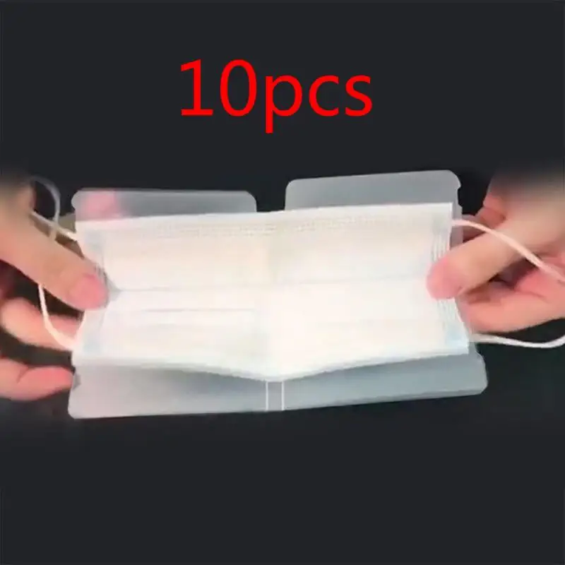 Держатель для маски портативный пластиковый чехол с зажимом хранения|Сумки