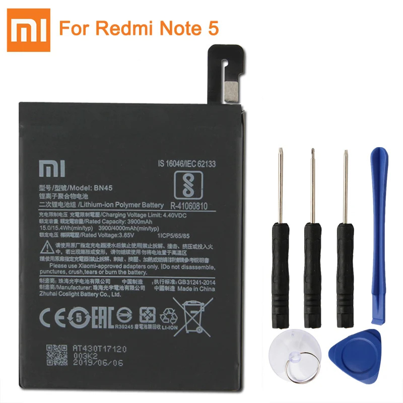 Батарея BN41 BN43 BM47 для Xiaomi Redmi Note 4 Hong mi Note4 Pro Note4X MTK Helio X20 Red mi 3 3S mi 5X mi note2 BN31 BN45