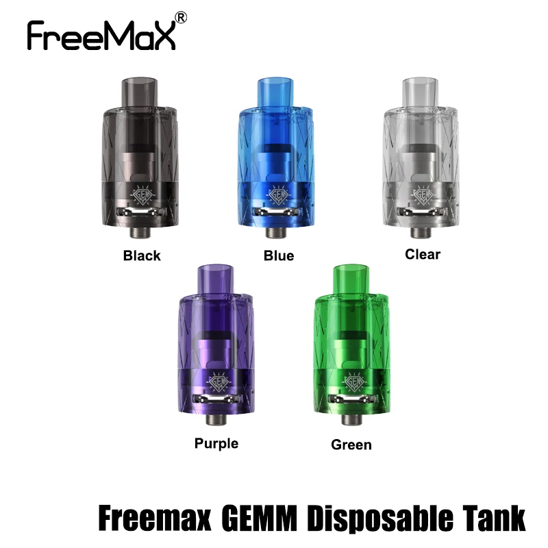 2 шт./лот оригинальный одноразовый резервуар Freemax Gemm Subohm Vape Танк 5 0 мл 25 мм База