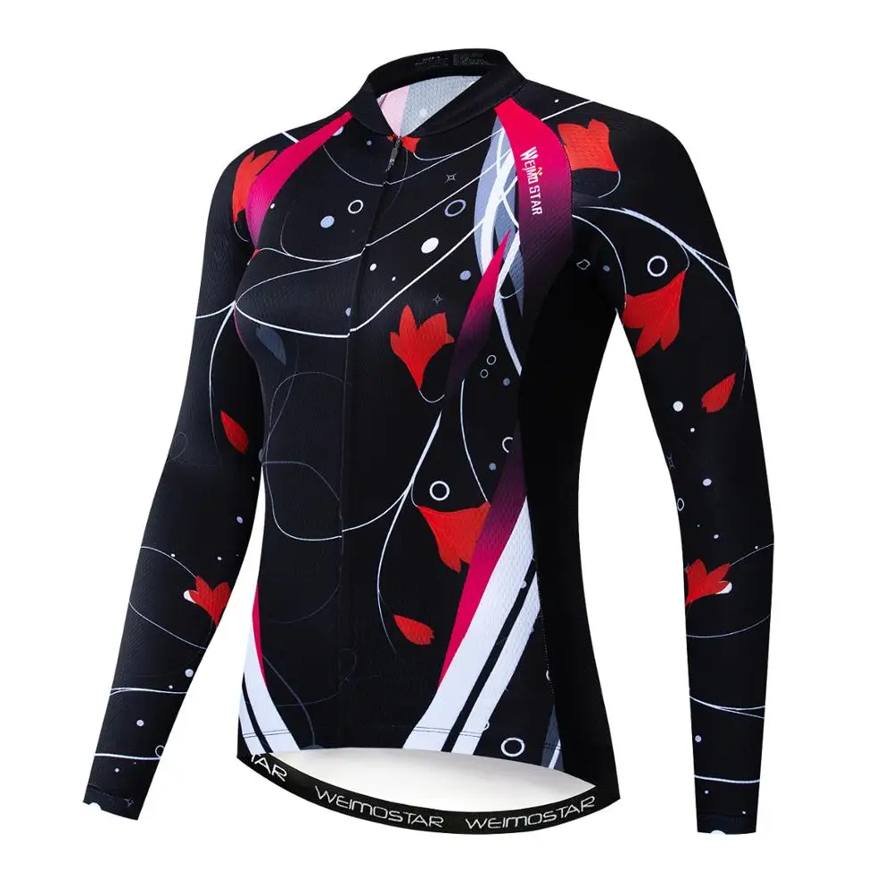 

2019 New Pro Cycling Jersey Long Sleeve Ropa Ciclismo Team Autumn Bike Clothing Bicycle Shirt Maillot MTB Clothes Jersey