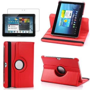 Вращающийся чехол-подставка для Samsung Tab 2 10,1, Tab4, 3 GT, P5100, P5110, P5200, SM-T530 T531, 360 градусов, чехол из искусственной кожи, Магнитный чехол, Обложка