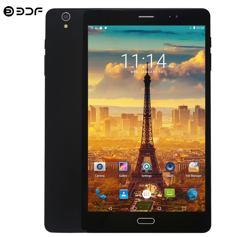 BDF Планшеты 8 дюймов Android 7,0 планшетный ПК Восьмиядерный 4 ГБ/64 Гб Две sim-карты 4G LTE мобильный телефон планшет 12 МП 1920*1200 ips планшет 8