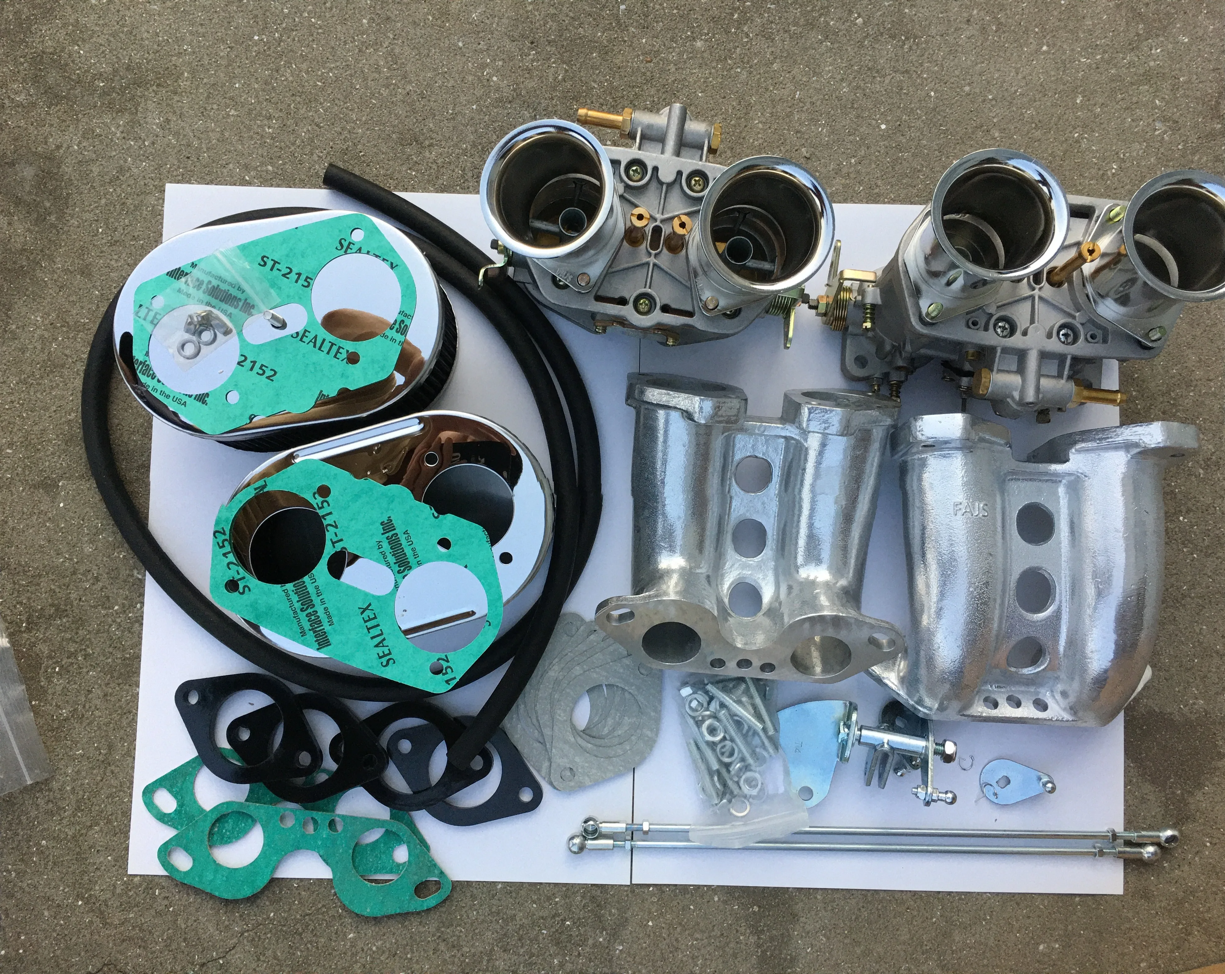 Комплект карбюратора SherryBerg fajs для автобуса VW Tipo IV Тип 4 Порше 914 двойной 48пии