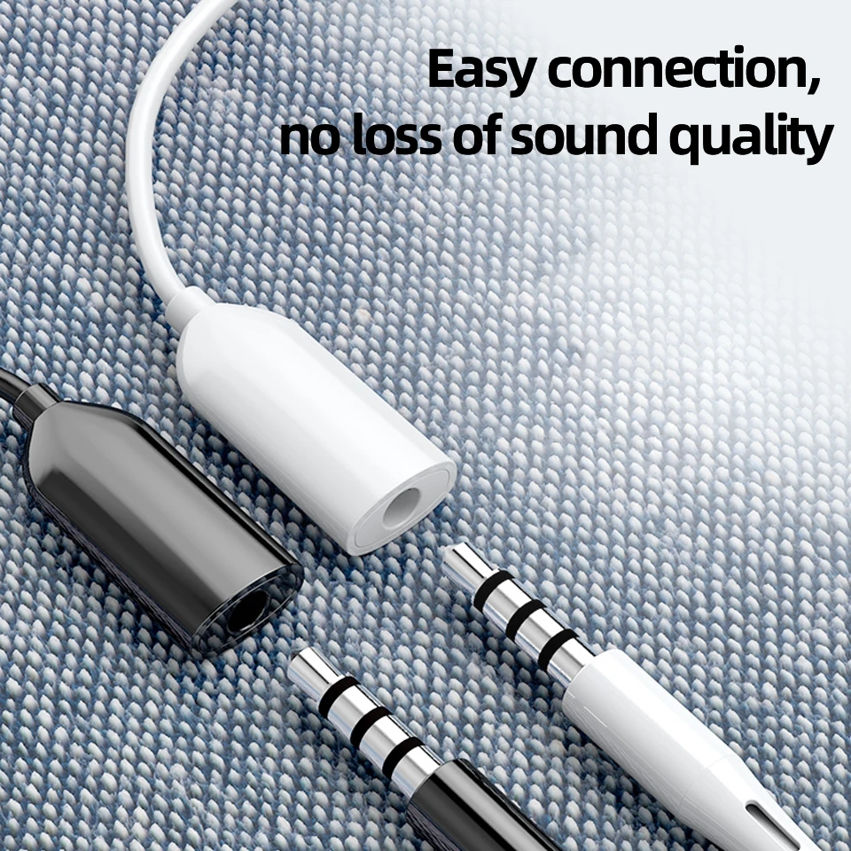 Оригинальный аудиокабель Xiaomi с разъемом Usb Type-C на 3 5 мм Aux адаптер для наушников Mi
