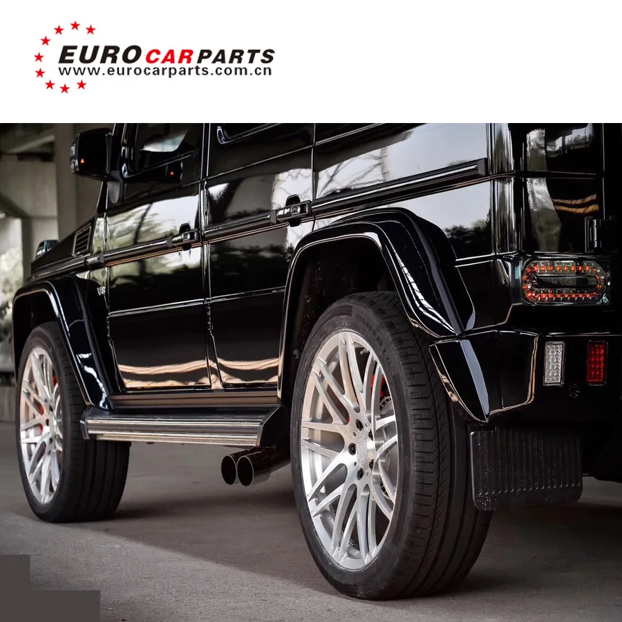 G WAGON w463 полипропиленовые расширители крыла для G350 G400 G500 G55 G63 G65 накладные от 2008 до