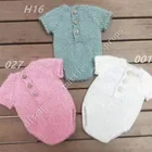 Новорожденный Подставки для фотографий мохеровые брюки боди ползать