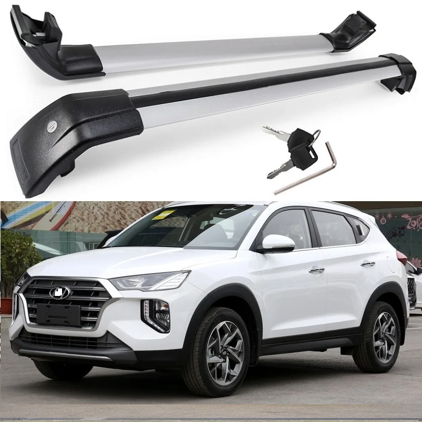 Запираемый для Hyundai Tucson 2015 2020 багажная полка багажа багажник на крышу