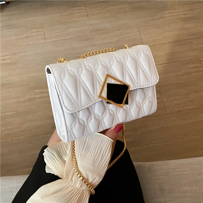 

Bags for women 2020 new luxury handbags crossbody shoulder purses white summer vintage Boho designer mini leather clutch bag