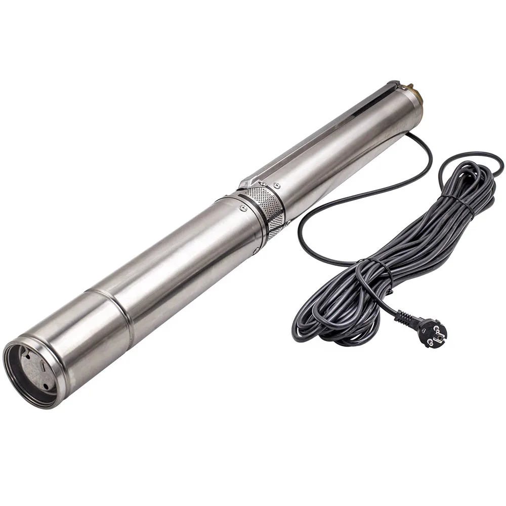 

4 inch 1100W - 6600 L/H Brushless Submersible Pump 102 m + 20m Cable Length