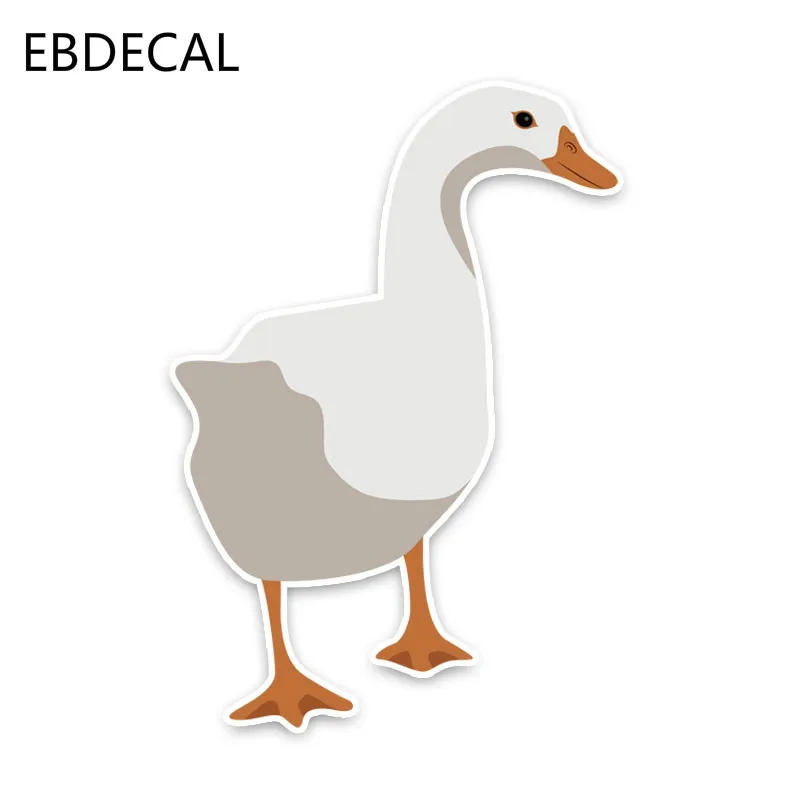 Ebdeckle милый аним al Duck ПВХ Декор для Авто/бампер/окно/настенные наклейки DIY CT5140 |