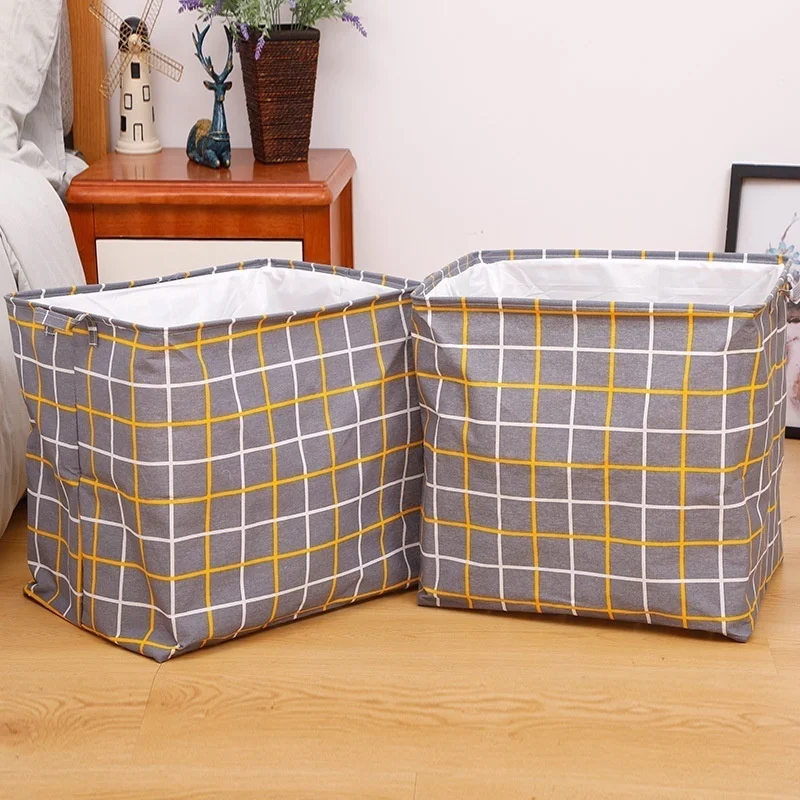 

Большая сумка для хранения сетчатая ткань многофункциональная корзина для хранения хлопковая и льняная балка карманная домашняя корзина д...