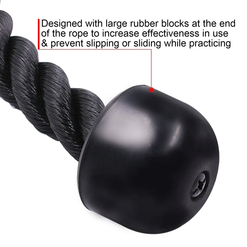 Fitness Equipment Nylon Drawstring Biceps Triceps For Exercise Back Shoulder And Abdomin | Спорт и развлечения