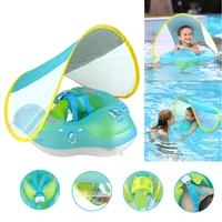 baby swimming rings with canopy inflatable float pool bathtub summer toys circle bathing summer toys kids swim pool accessories