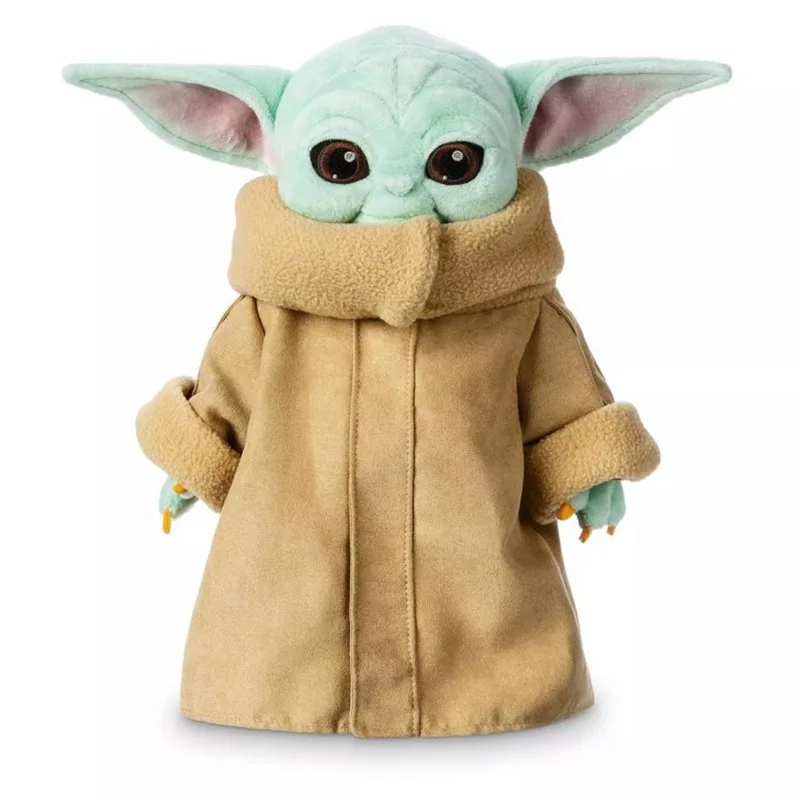 

Disney 30cm Baby Yoda Plush Dolls The Mandalorian Peluche Child Grogu Action Figure Doll Toys Cute Stuffed Toy for Boy Kids Gift