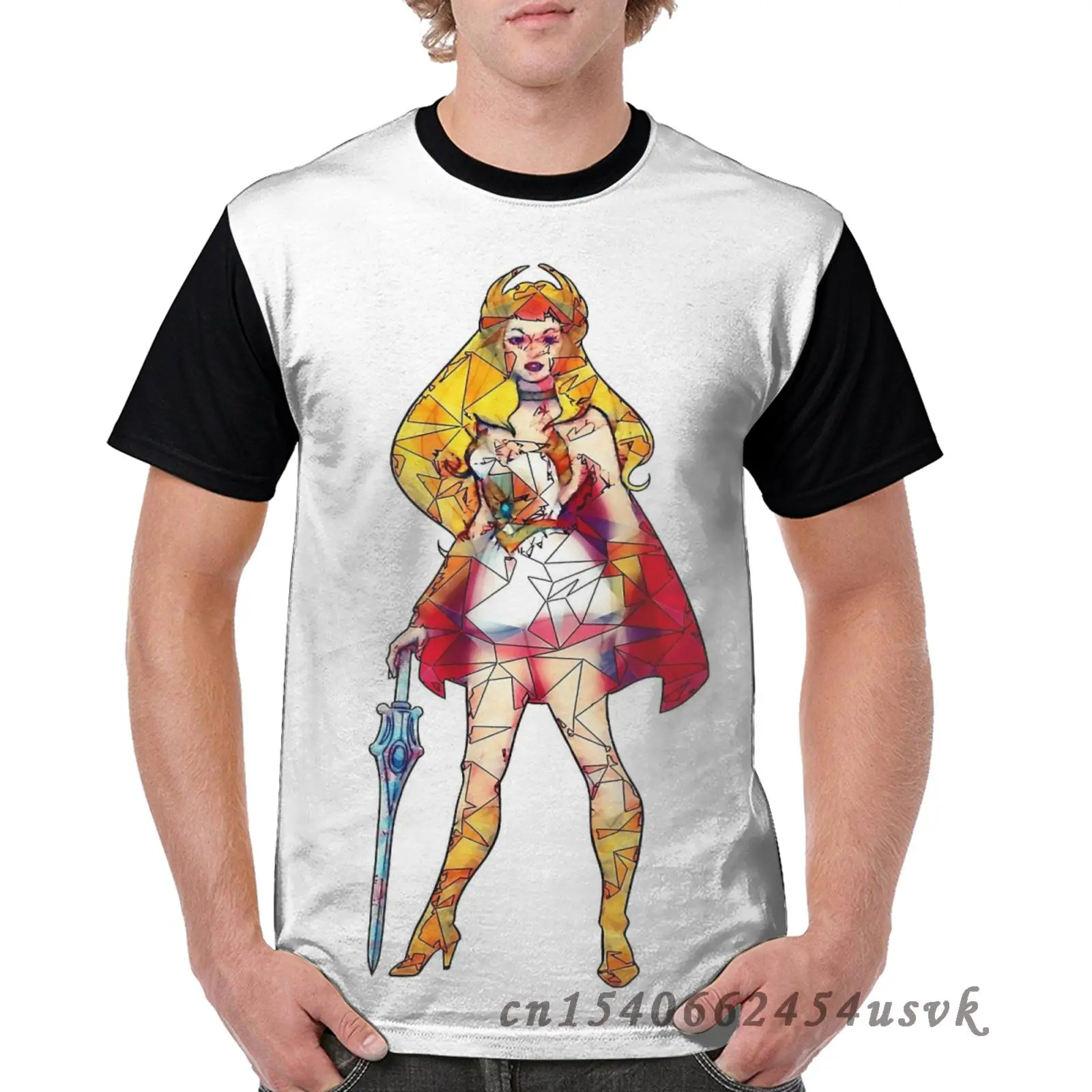 Забавная семейная Одинаковая одежда мужская футболка She-Ra женская с принтом