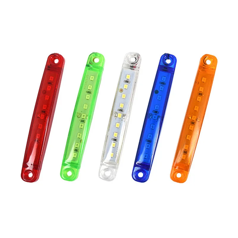 2 шт. боковые габаритные огни для грузовиков и прицепов 9 светодиодный 12 В 24 -