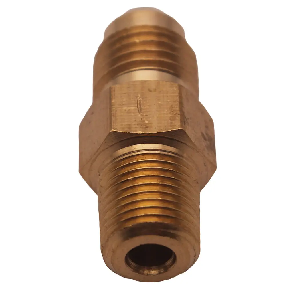 Brass Fitting Oil Gas Adapter -4 4AN To 1/8&quot NPT Adaptor For Most Fluid |