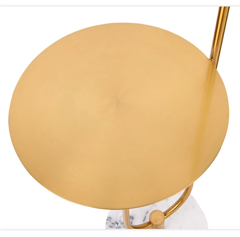

Modern Floor Lamp LED Standing Lamp With Round Table Art Deco Living Room Sofa Reading Lights Hotel Bedroom Bedside Lights