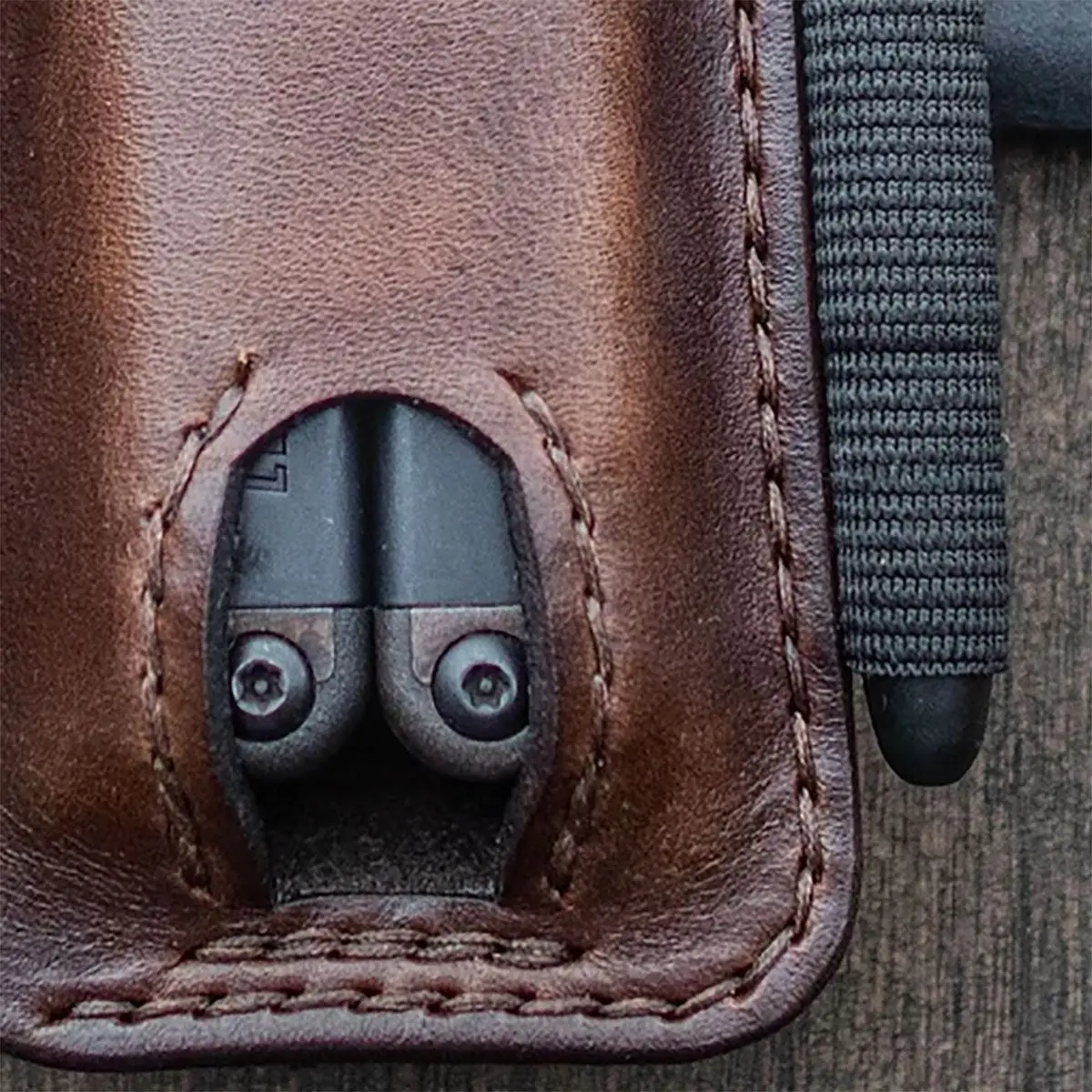 Сумка для инструментов из натуральной кожи мужчин повседневный ремень чехол