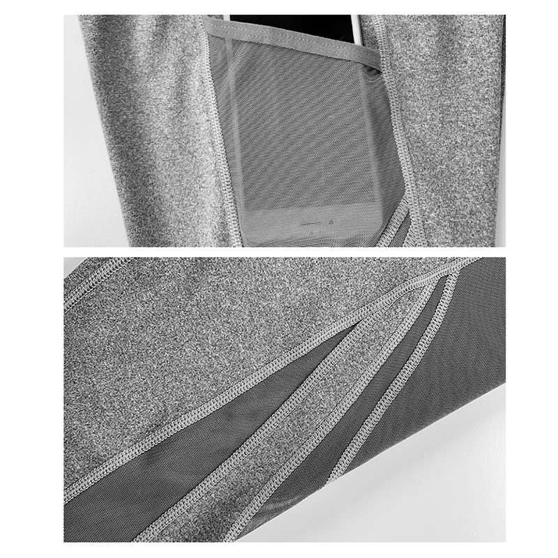 Wmuncc сетчатые Лоскутные Спортивные Леггинсы дышащие для бега фитнеса тренировок