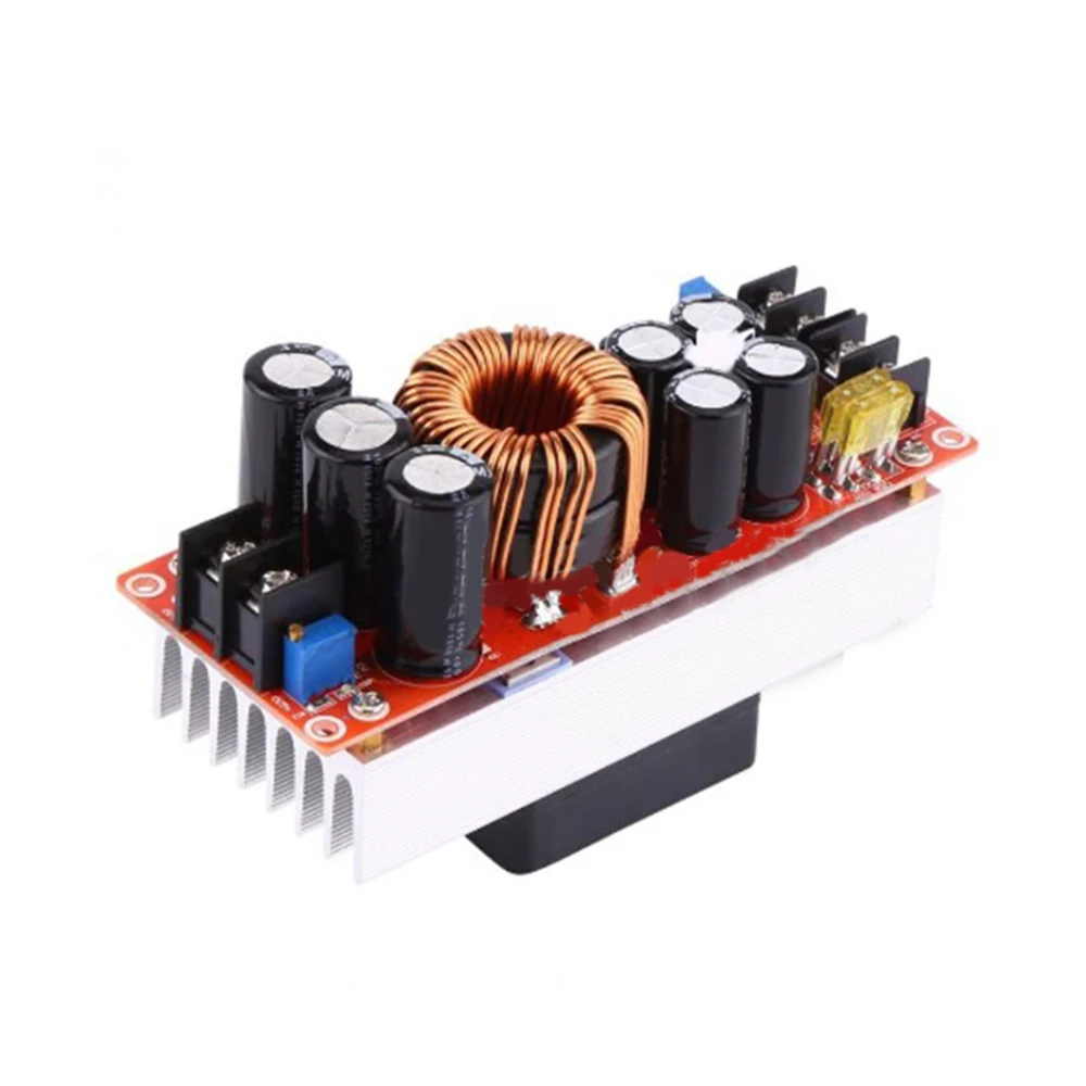 1500W 30A DC 10V-60V-12V-90V DC-DC шаг вверх Питание Регулируемый Модуль | Строительство и