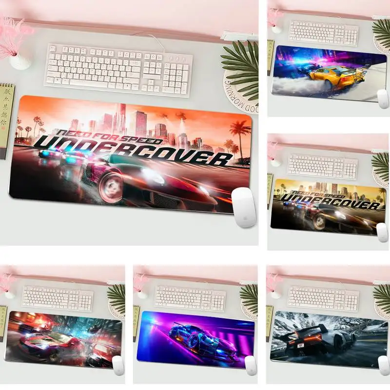 

Need For Speed Office Mice Gamer Soft Mouse Pad L Large Gamer Keyboard PC Desk Mat Computer Tablet Gaming Mouse Pad