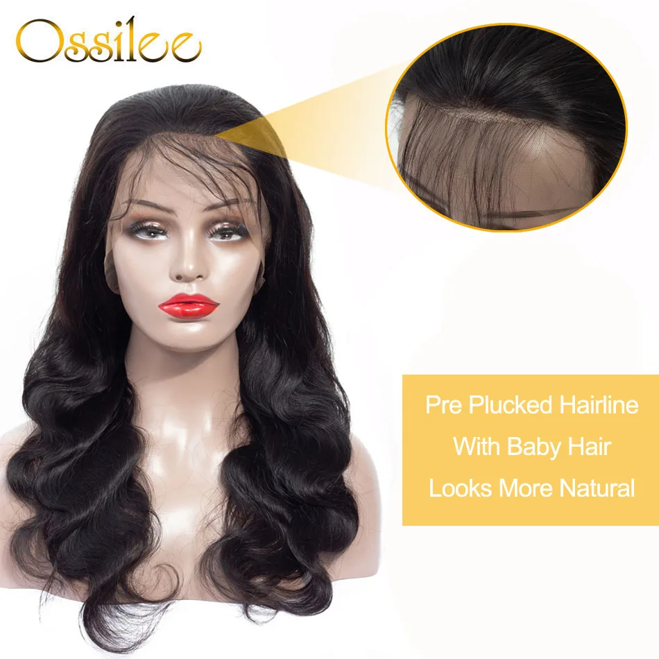 Синтетические волосы на кружеве парик их натуральных волос объемная волна 13x4