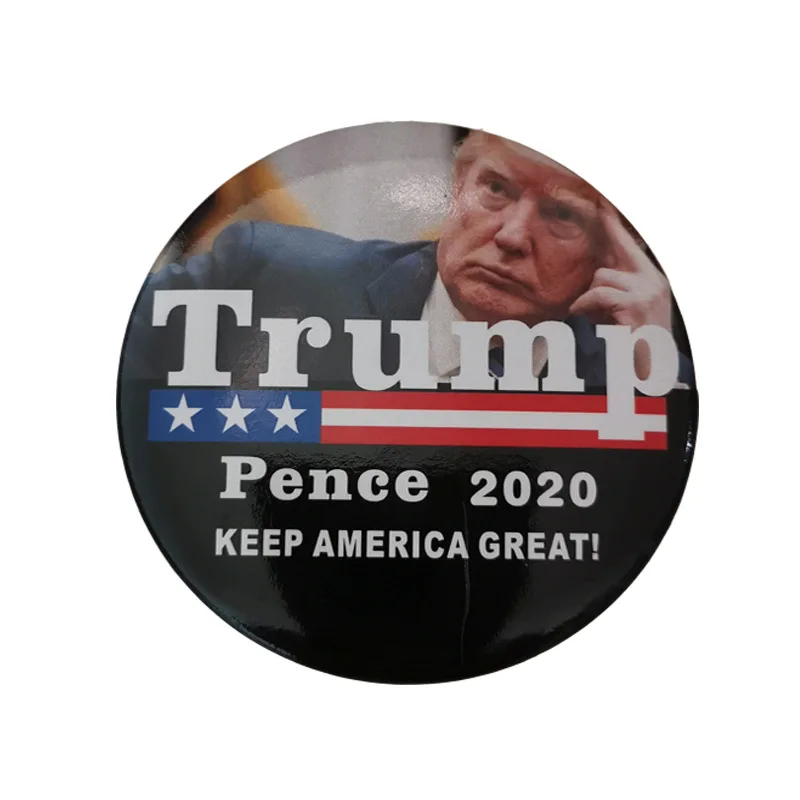 2020 шикарный Дональд Трамп для президента модная брошь пирсинга булавка 4 8 см
