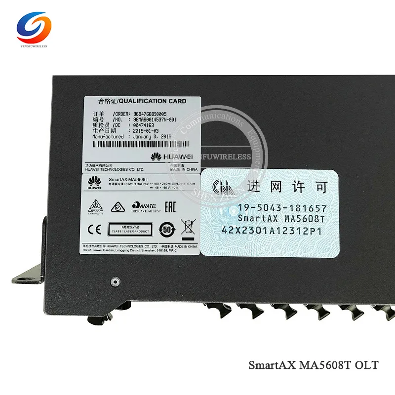 Бесплатная доставка MA5608T 10G MCUD1 MPWC с 16 портами GPFD C + карта DC источник