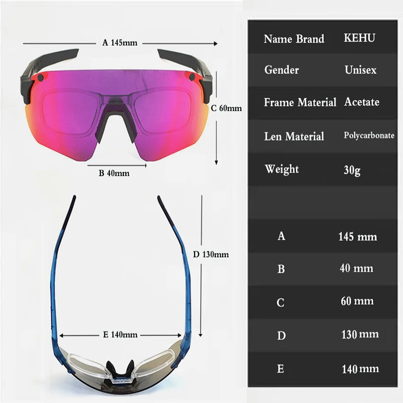 

Cycling sunglasses glasses men woman Outdoor sport Photochromic UV400 Road Bike Bicycle Riding Protection Goggles Eyewear
